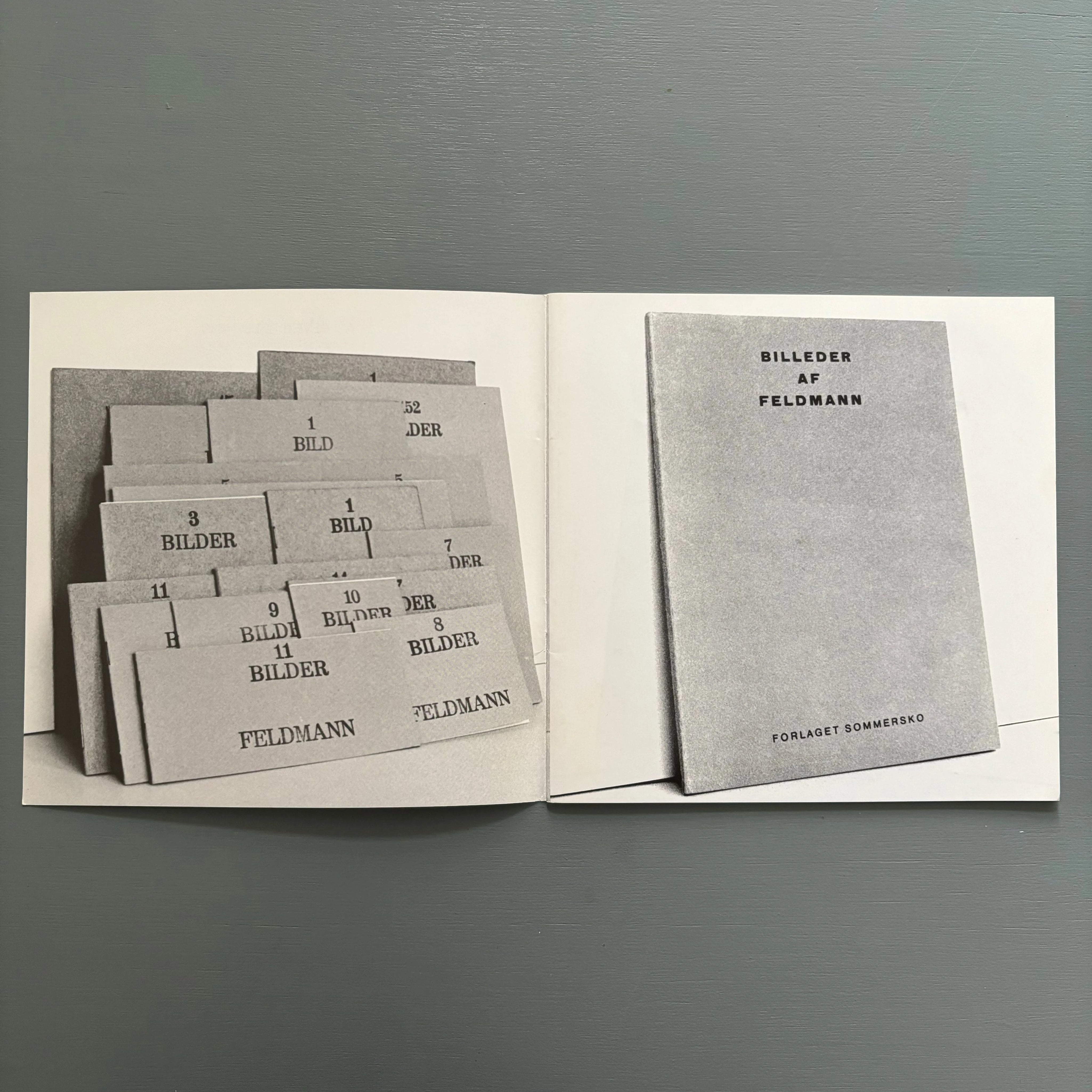 Hans-Peter Feldmann - Bücher - Neues Museum Weserburg Bremen 1999 
