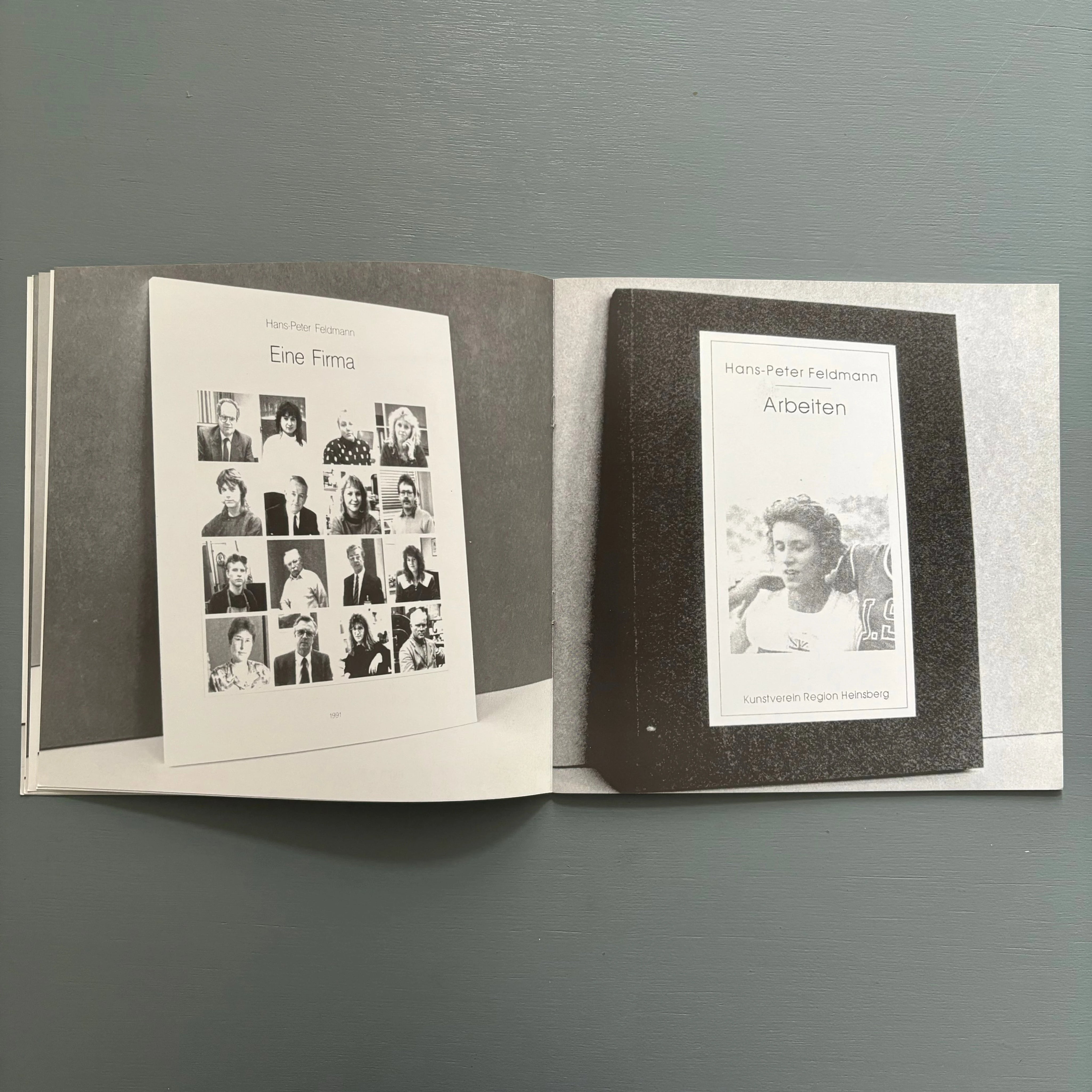 Hans-Peter Feldmann - Bücher - Neues Museum Weserburg Bremen 1999 