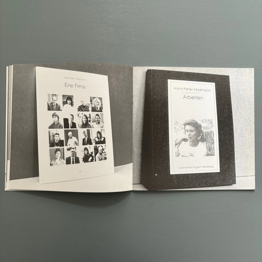 Hans-Peter Feldmann - Bücher - Neues Museum Weserburg Bremen 1999 - Saint-Martin Bookshop