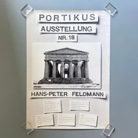 Hans-Peter Feldmann - Poster Exhibition Nr 18 Portikus 1989