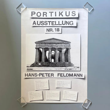 Hans-Peter Feldmann - Poster Exhibition Nr 18 Portikus 1989