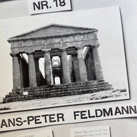 Hans-Peter Feldmann - Poster Exhibition Nr 18 Portikus 1989