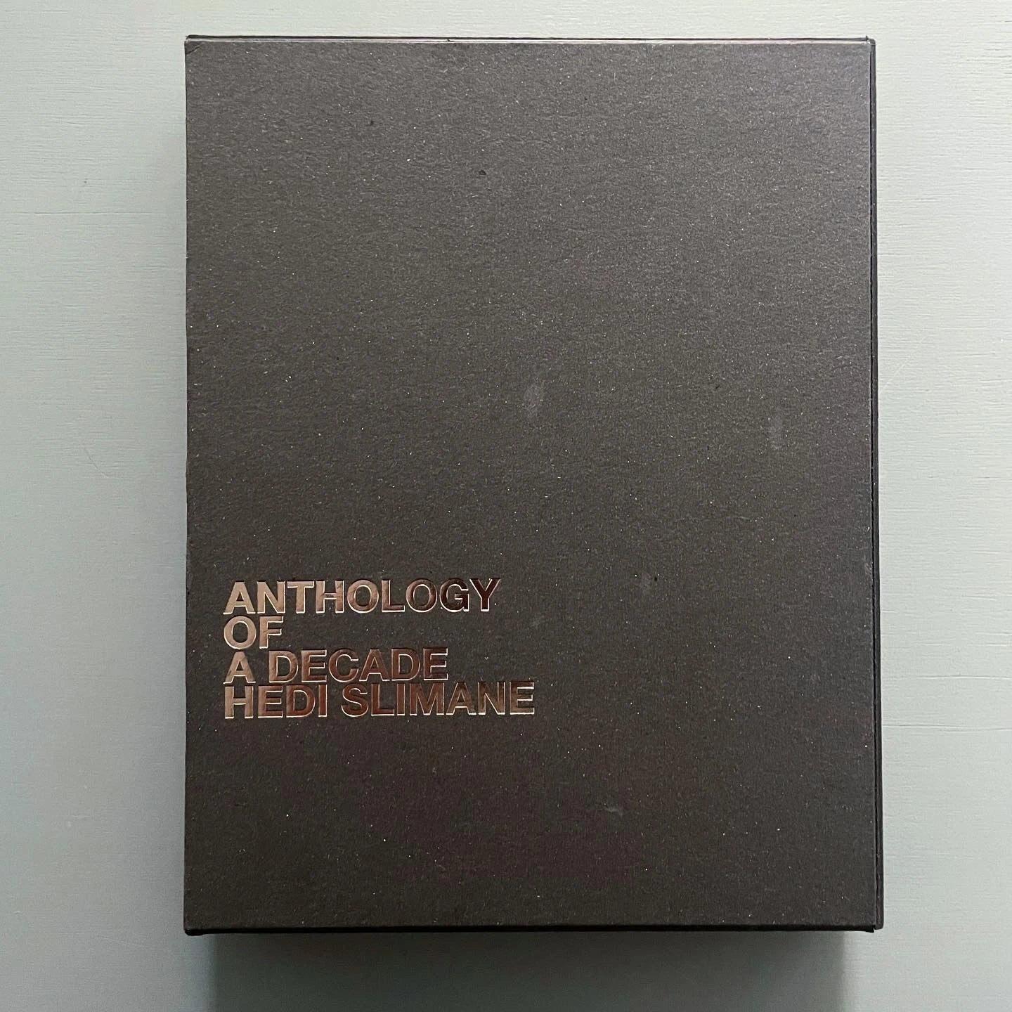 Hedi Slimane - Anthology of a decade - JRP Editions 2011 - Saint