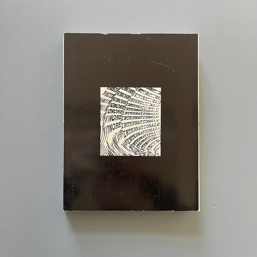 Henri Chopin - Poésie Sonore Internationale - Jean-Michel Place Editeur 1979 - Saint-Martin Bookshop