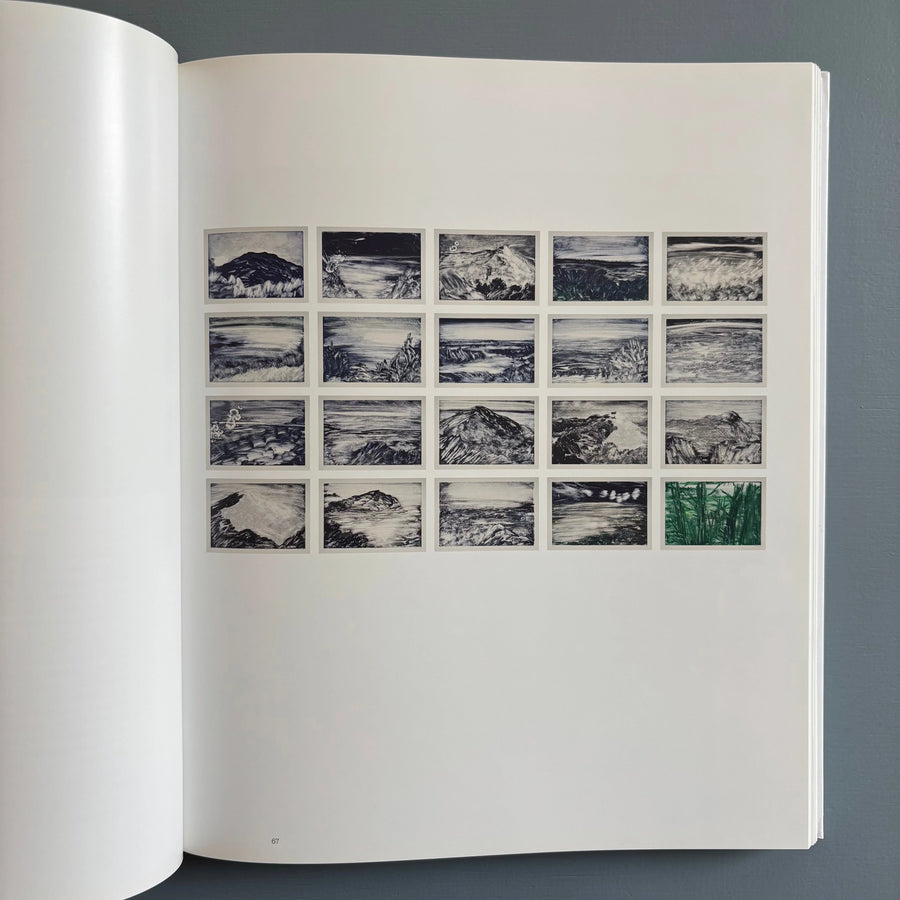 Herbert Brandl (signed) - Berge und Landschaften, Monotypien 2009/2010 - Albertina 2010