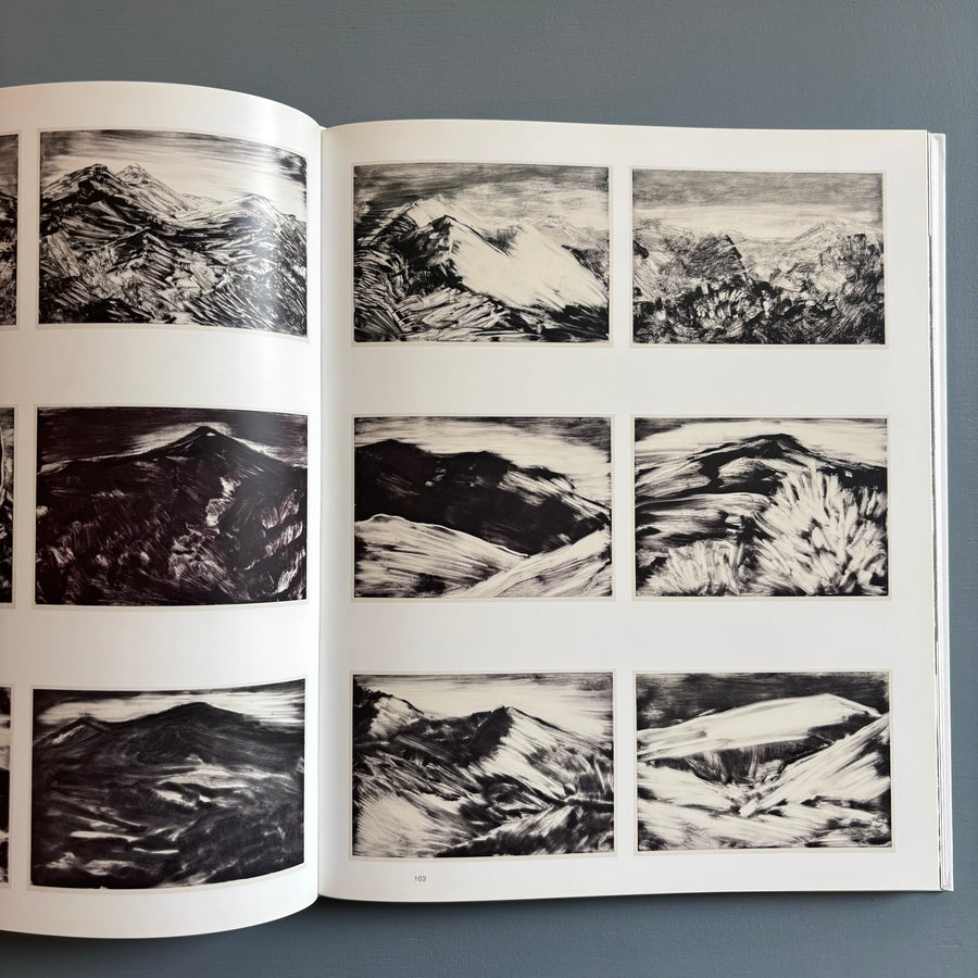Herbert Brandl (signed) - Berge und Landschaften, Monotypien 2009/2010 - Albertina 2010