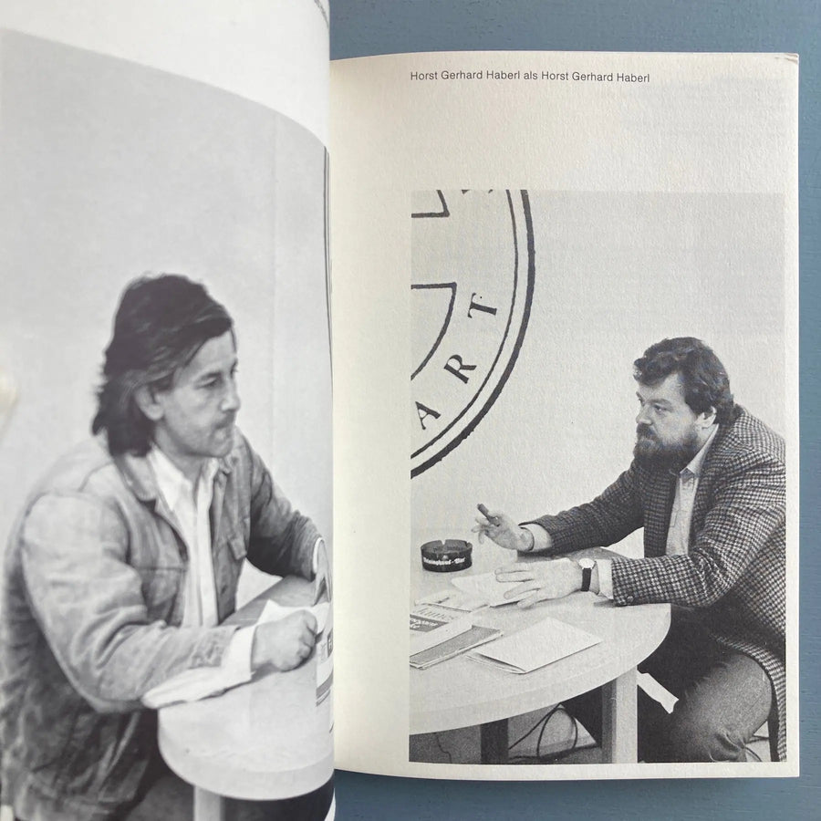 Horst Gerhard Haberl & Hartmut Skerbisch (signed) - Putting Allspace in a Notshall - Verlag Droschl Graz 1981 - Saint-Martin Bookshop