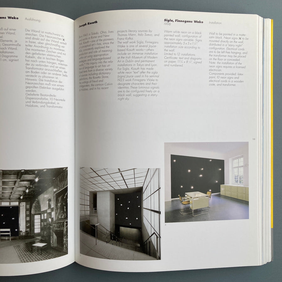 WallWorks: Site-Specific Wall Installations - Edition Schellmann 1999 - Saint-Martin Bookshop
