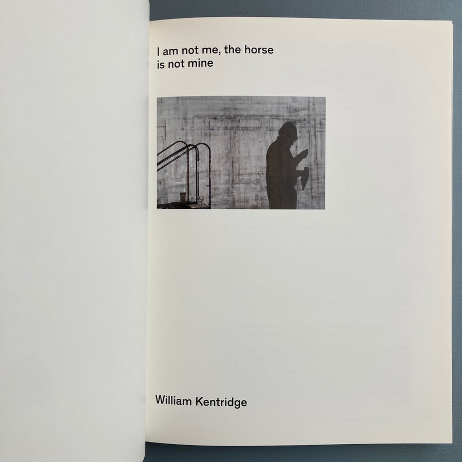 William Kentridge - The Nose - Walther König 2015 - Saint-Martin Bookshop