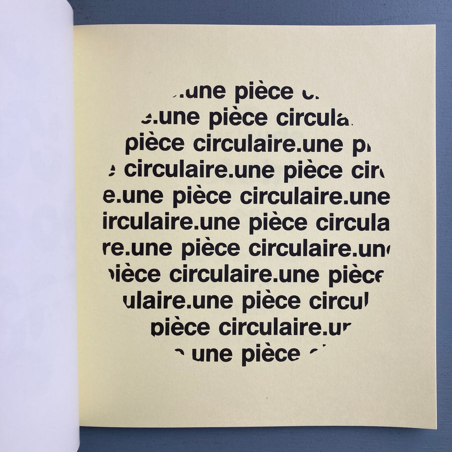 Gertrude Stein - Une pièce circulaire - Traversière 1985 - Saint-Martin Bookshop