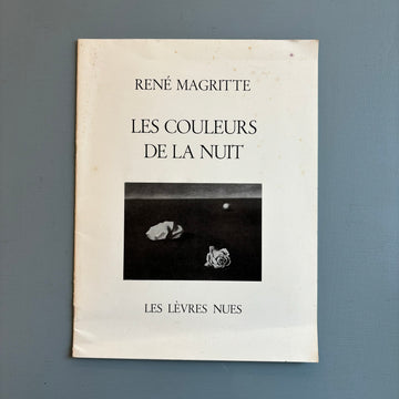 René Magritte - Les couleurs de la nuit - Les lèvres nues 1978 - Saint-Martin Bookshop