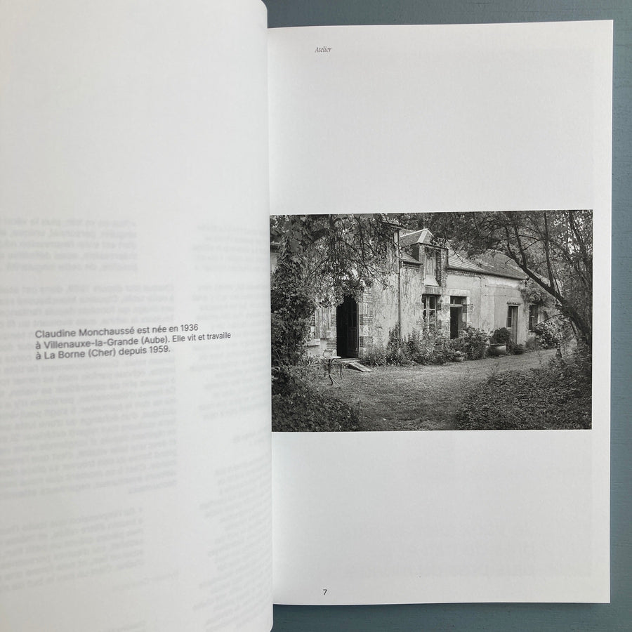 Claudine Monchaussé - Atelier - Editions Sylvain Courbois 2022 - Saint-Martin Bookshop