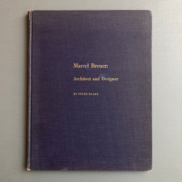 Peter Blake - Marcel Breuer: Architect and Designer - MoMA 1949 - Saint-Martin Bookshop