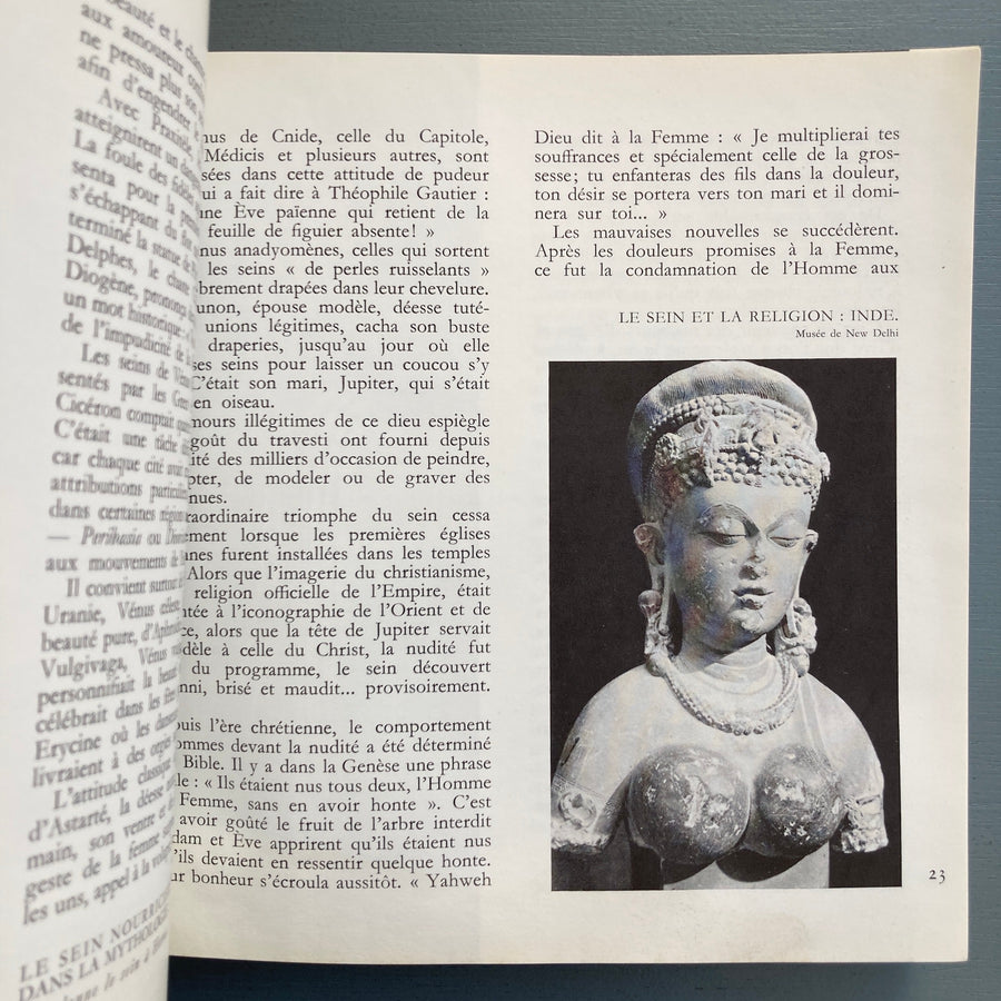 Mythologie du sein par Romi - Jean-Jacques Pauvert 1965 - Saint-Martin Bookshop