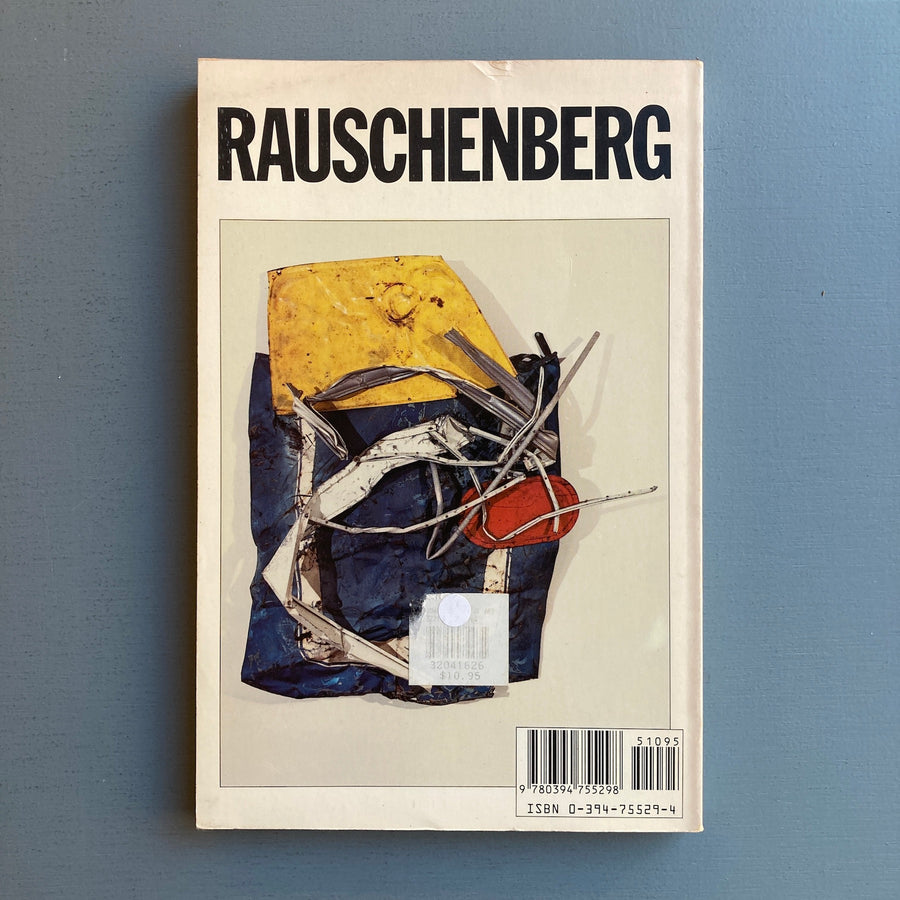 An interview with Robert Rauschenberg by Barbara Rose - Elizabeth Avedon Editions 1987 - Saint-Martin Bookshop