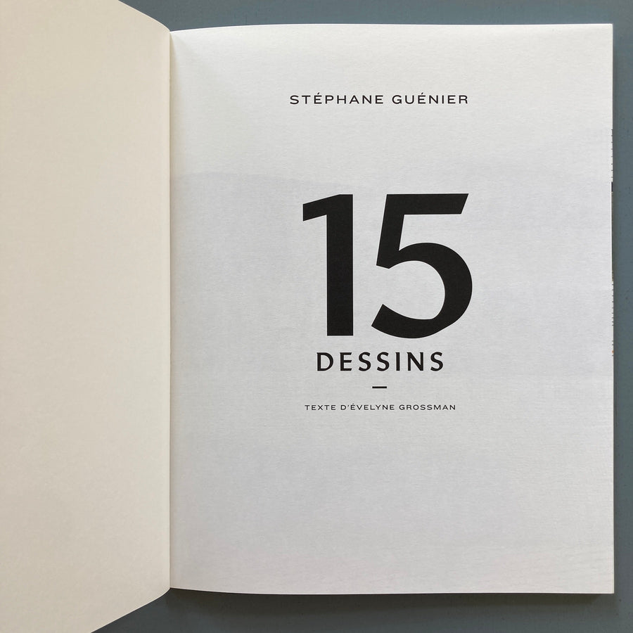 Stéphane Guénier - 15 dessins (Être), Limited Edition - Balmarys 2022 - Saint-Martin Bookshop