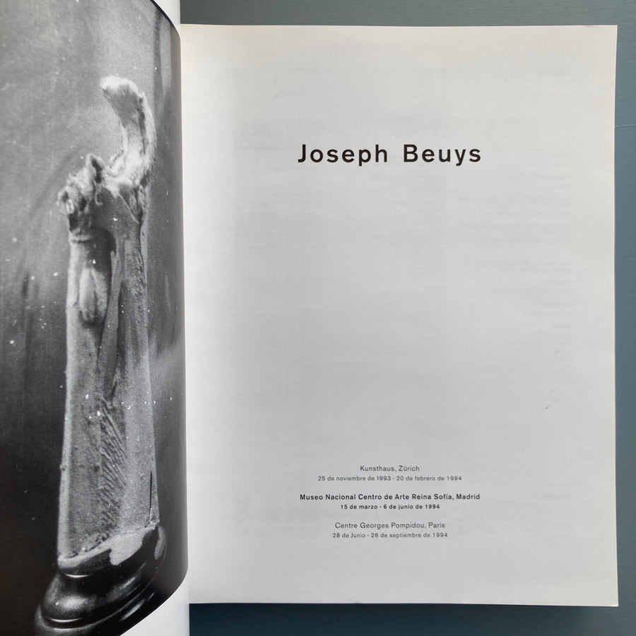 Joseph Beuys - Museo Nacional Centro de Arte Reina Sofia 1994 - Saint-Martin Bookshop