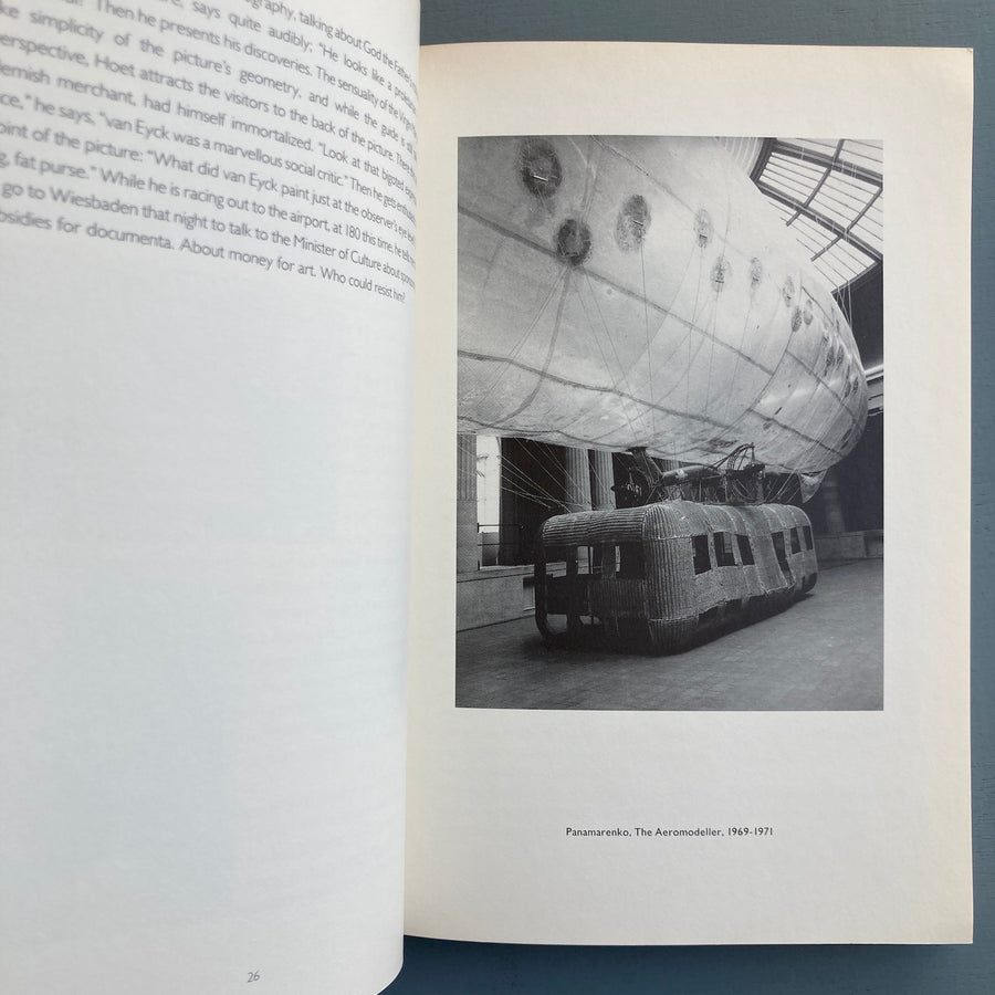 Jan Hoet - On the way to Documenta IX - Edition Cantz 1991 - Saint-Martin Bookshop