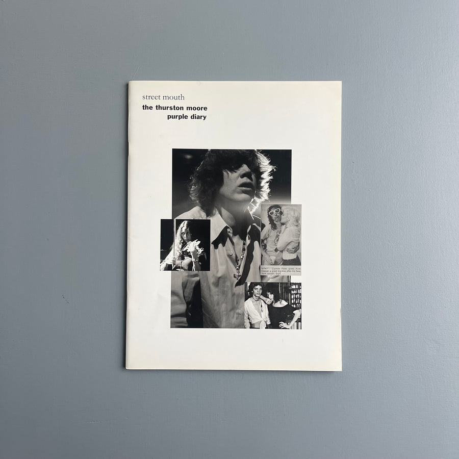 Thurston Moore - Street Mouth - Purple Book 2011 - Saint-Martin Bookshop