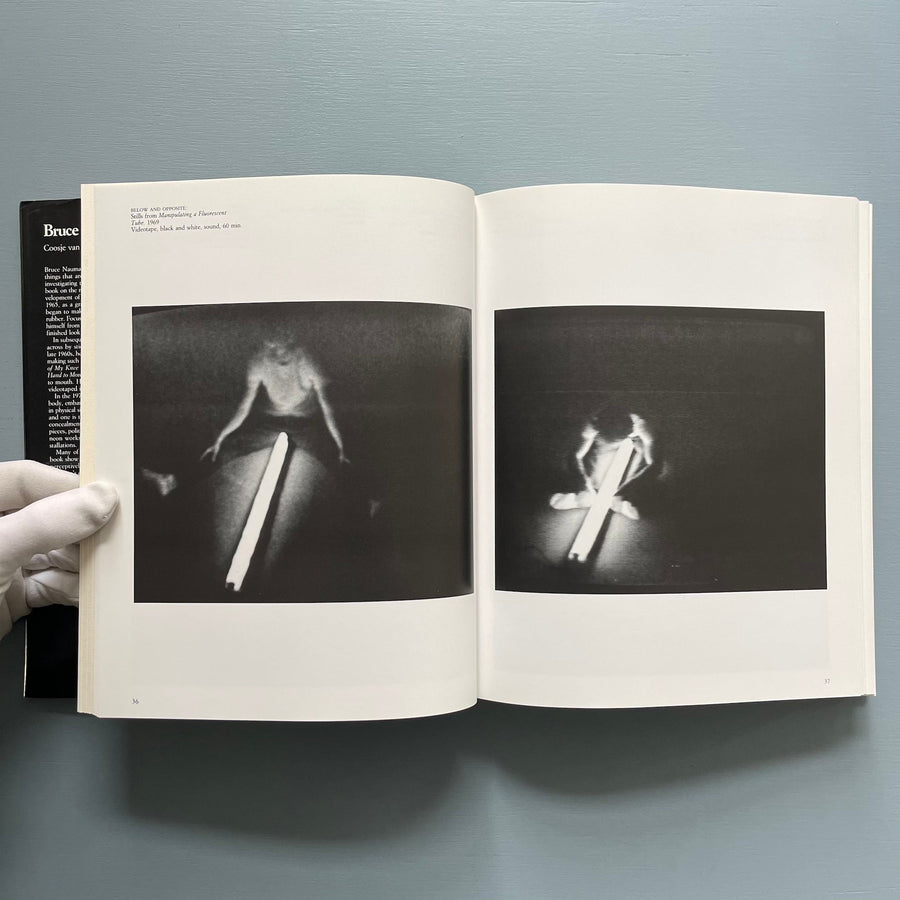 Bruce Nauman by Coosje van Bruggen - Rizzoli 1988 - Saint-Martin Bookshop