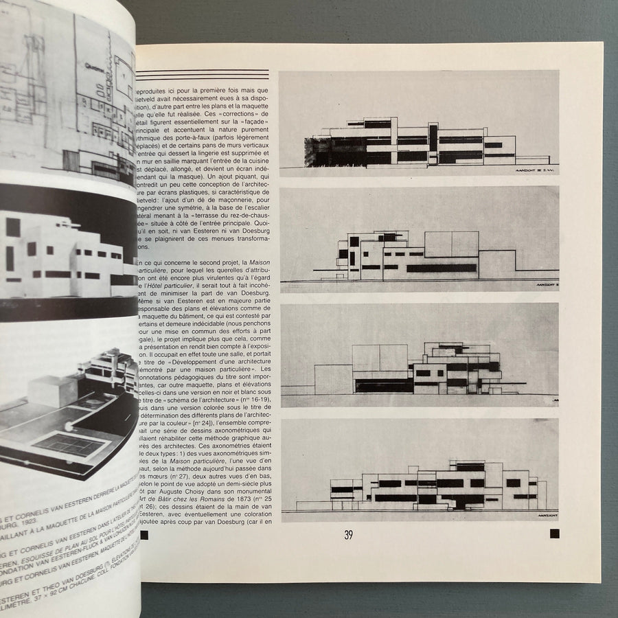 De Stijl et l'architecture en France - Piere Mardaga éditeur 1995 - Saint-Martin Bookshop