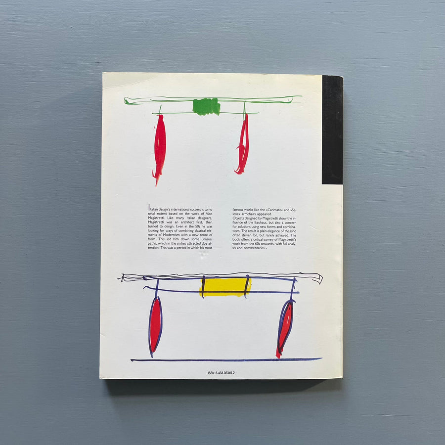 Vico Magistretti デザイン本 Vico Magistretti. Designer - Ernst & Sohn 1991 - Saint