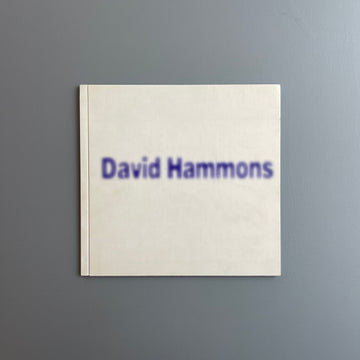 David Hammons - Real Time - Centrum Sztuki Współczesnej Zamek Ujazdowski 2000 - Saint-Martin Bookshop