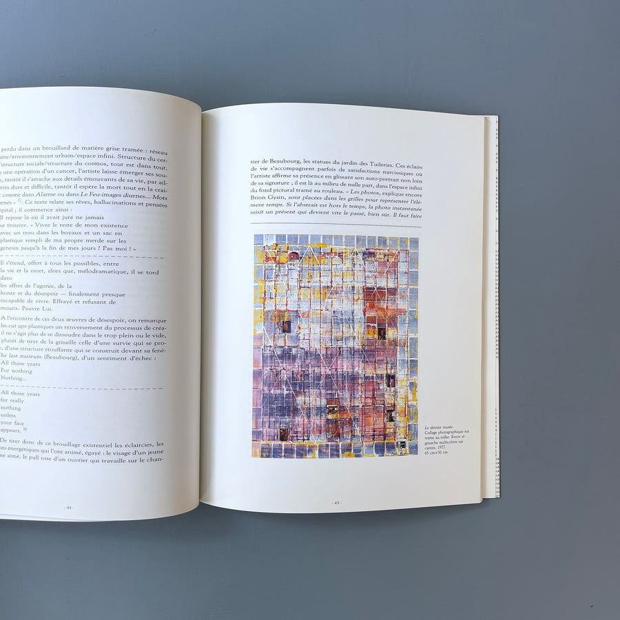 Brion Gysin - Calligraphies, Permutations, Cut Ups - Galerie de France 1987 - Saint-Martin Bookshop