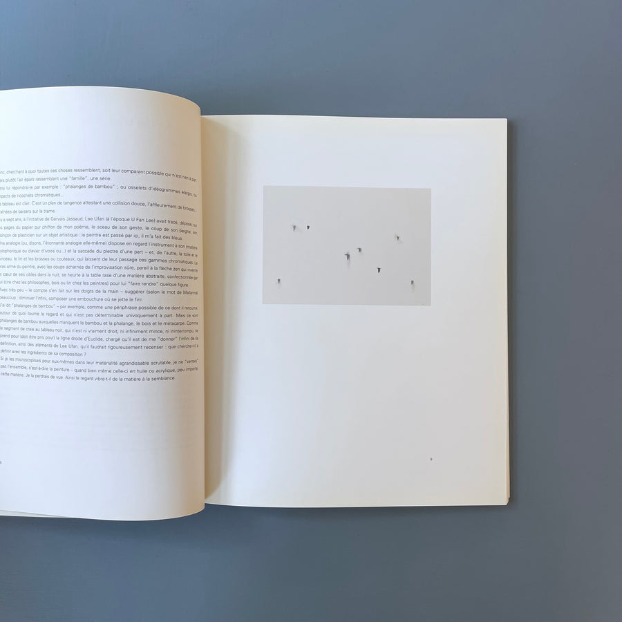 Lee Ufan - Galerie du Jeu de Paume 1997 - Saint-Martin Bookshop
