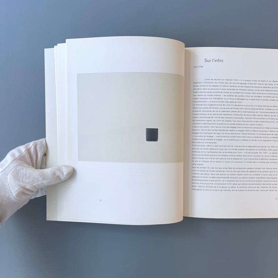 Lee Ufan - Galerie du Jeu de Paume 1997 - Saint-Martin Bookshop