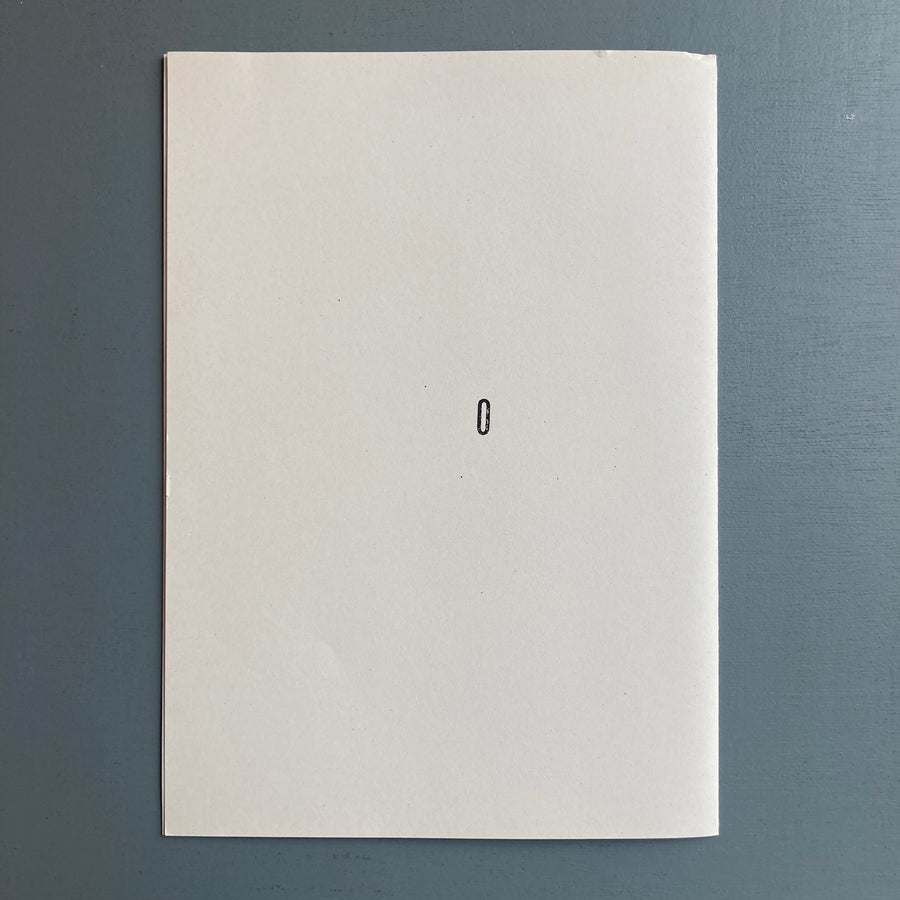 Tim Onderbeke - Floor for Pastiche - self published 2019 - Saint-Martin Bookshop