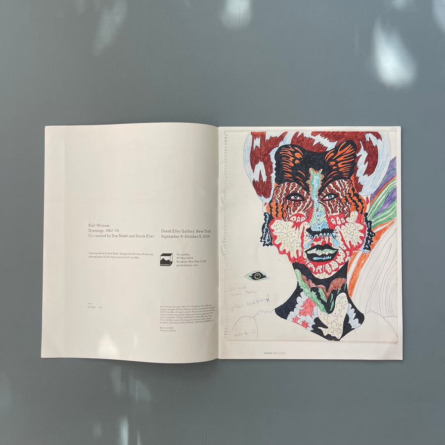 Karl Wirsum - Drawings 1967-1970 - PictureBox 2010 - Saint-Martin Bookshop