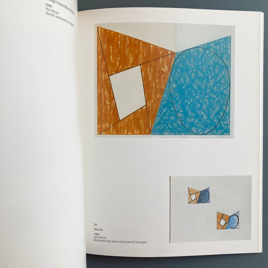 Robert Mangold - Works on paper - Annemarie Verna / Galerie Meert Rihoux 1988 - Saint-Martin Bookshop