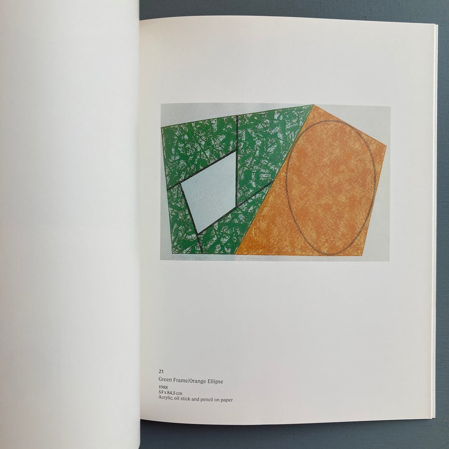 Robert Mangold - Works on paper - Annemarie Verna / Galerie Meert Rihoux 1988 - Saint-Martin Bookshop