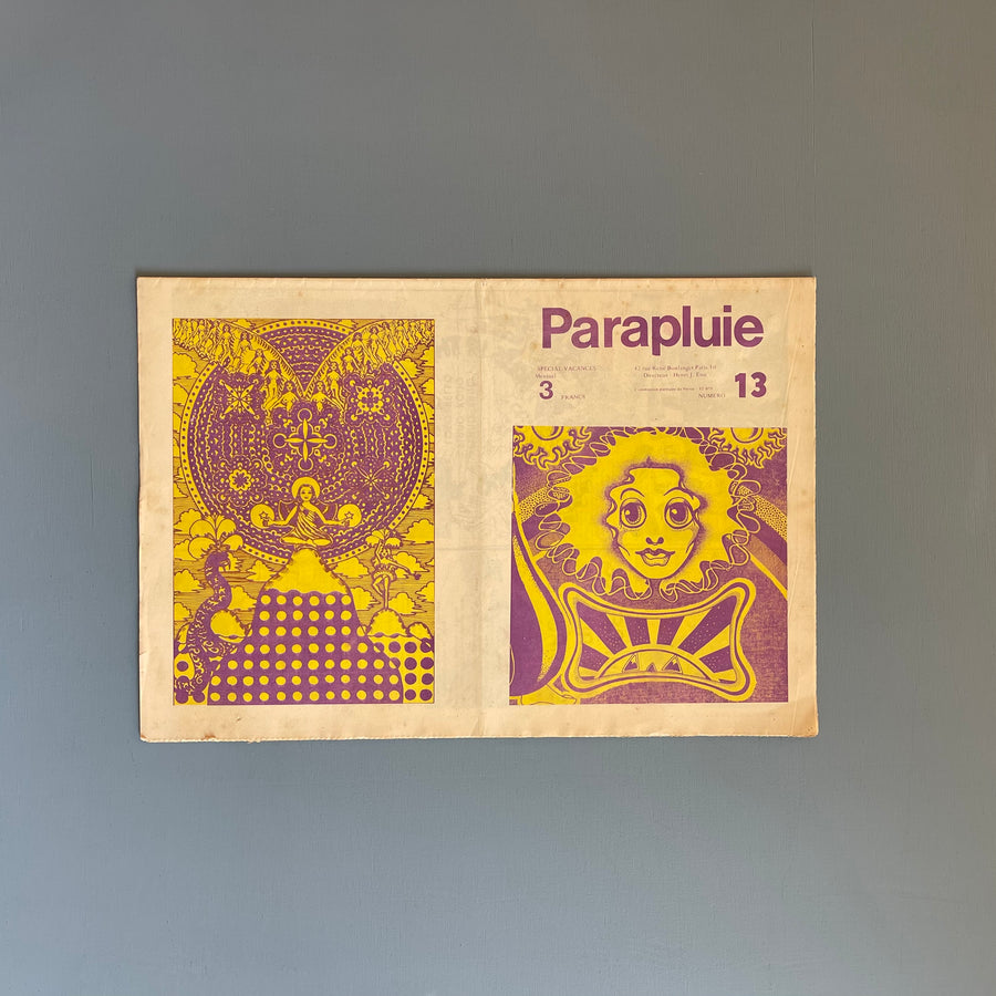 Le Parapluie - N°2 to N°13 - 1971-1973 - Saint-Martin Bookshop