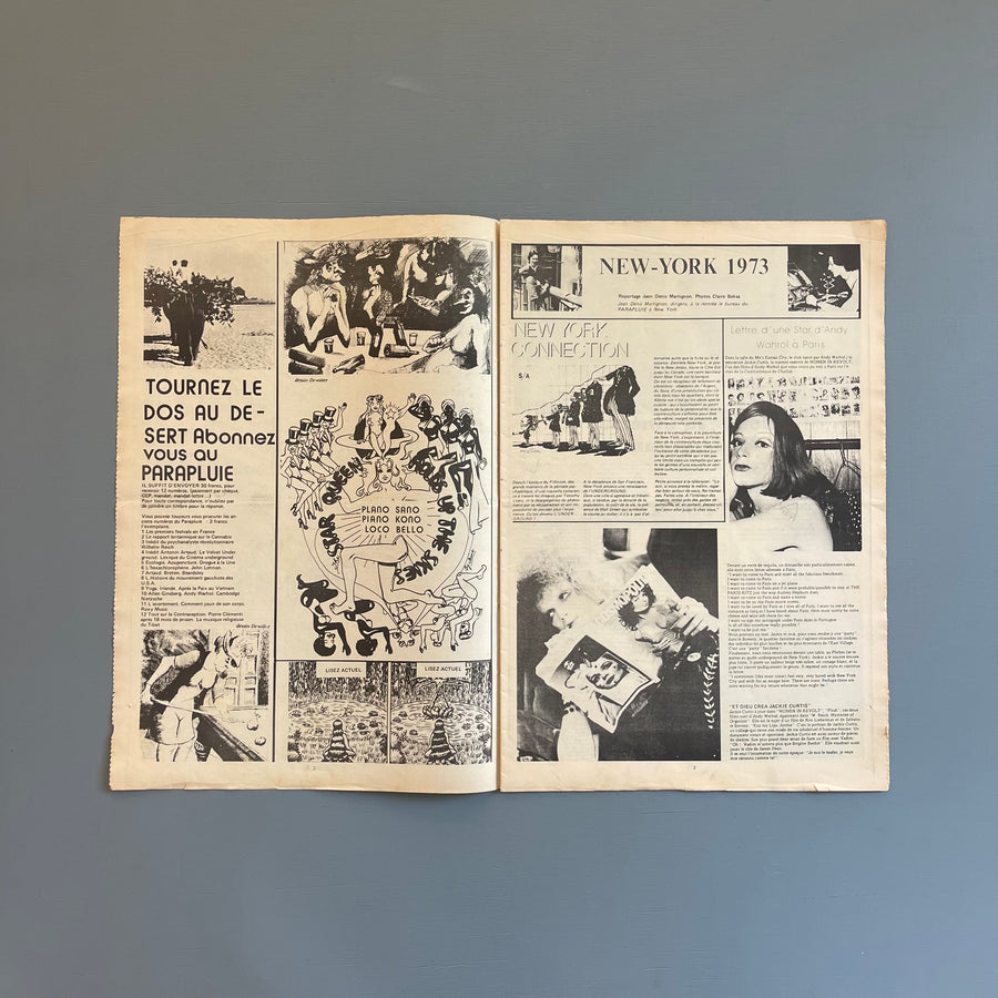 Le Parapluie - N°2 to N°13 - 1971-1973 - Saint-Martin Bookshop