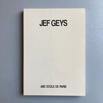 Jef Geys - ABC Ecole de Paris 1990 - Saint-Martin Bookshop