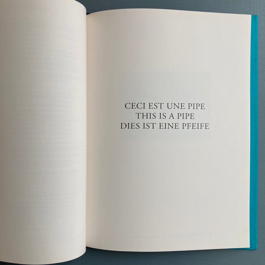 Marcel Broodthaers - Ceci Est Une Pipe / This Is A Pipe / Dies Ist Eine Pfeife - Merz 2001 - Saint-Martin Bookshop