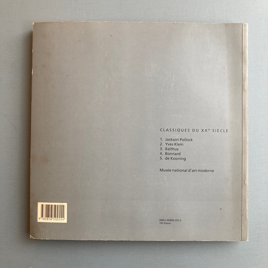 Willem de Kooning - Centre Georges Pompidou 1984 - Saint-Martin Bookshop
