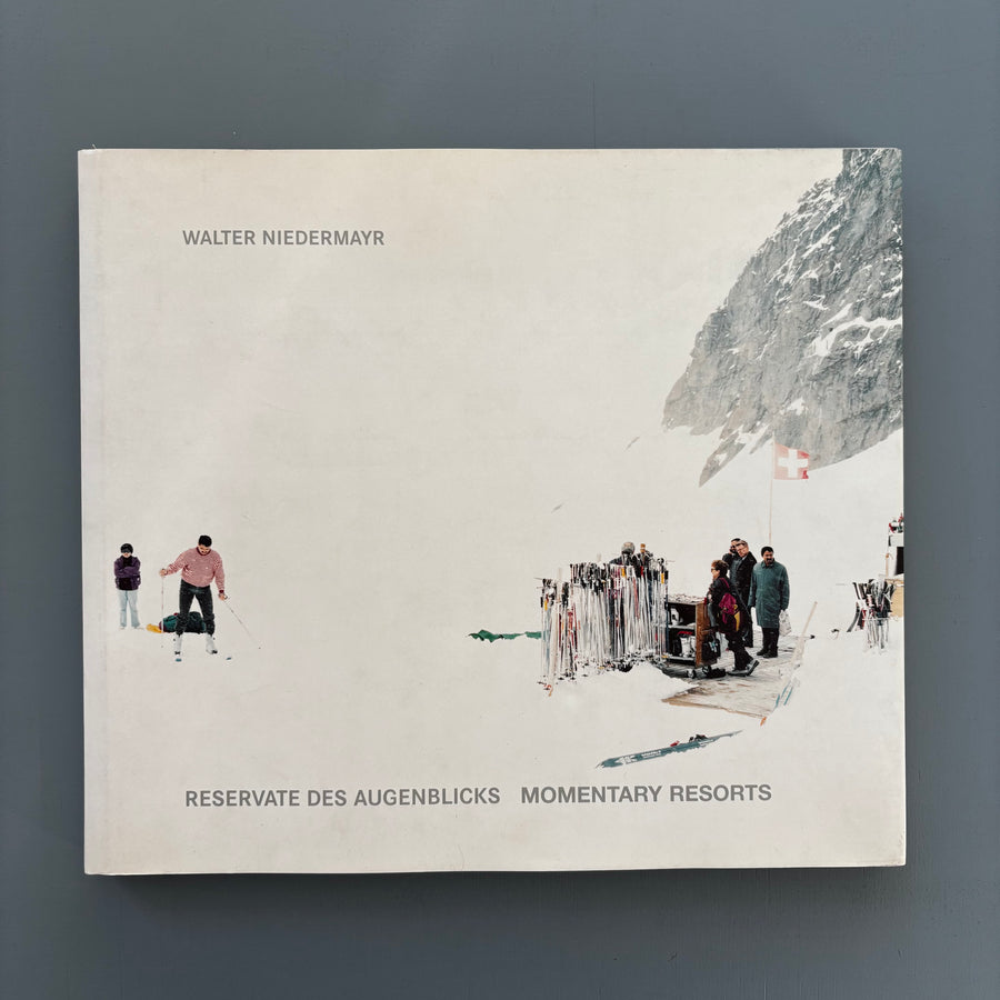 Walter Niedermayr - Reservate des Augenblicks / Momentary Resorts - Cantz 1998 - Saint-Martin Bookshop