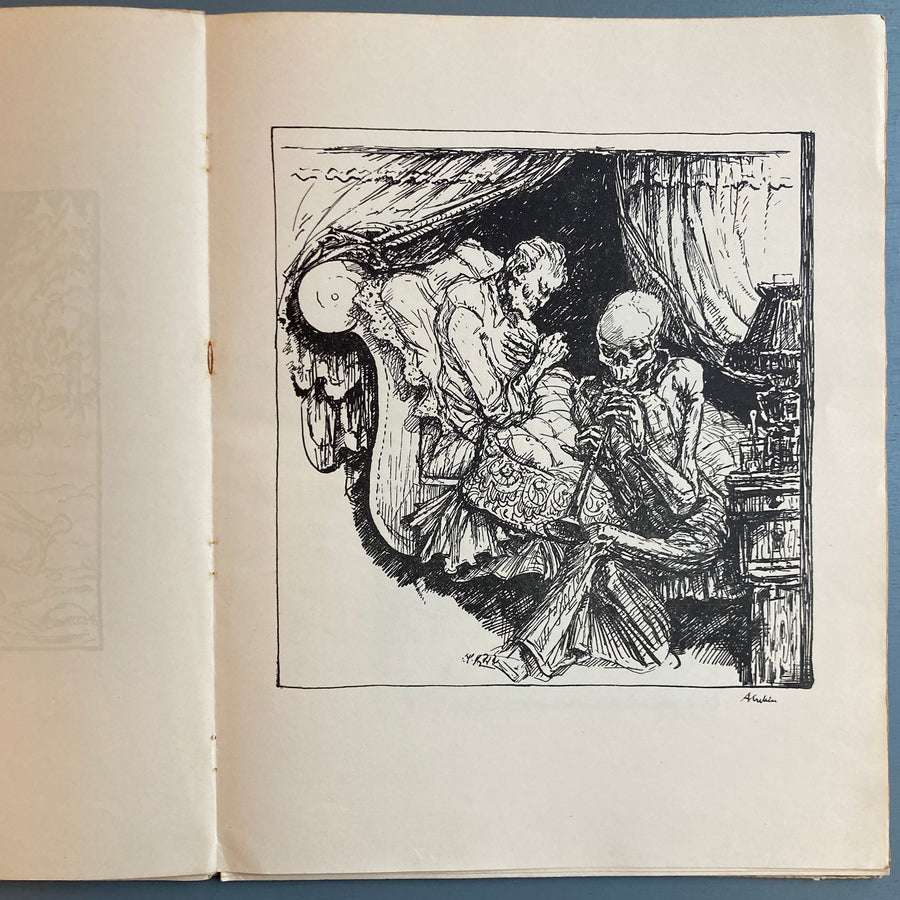 Alfred Kubin - Ein Totentanz (Dance of Death) - Bruno Cassirer 1918 - Saint-Martin Bookshop