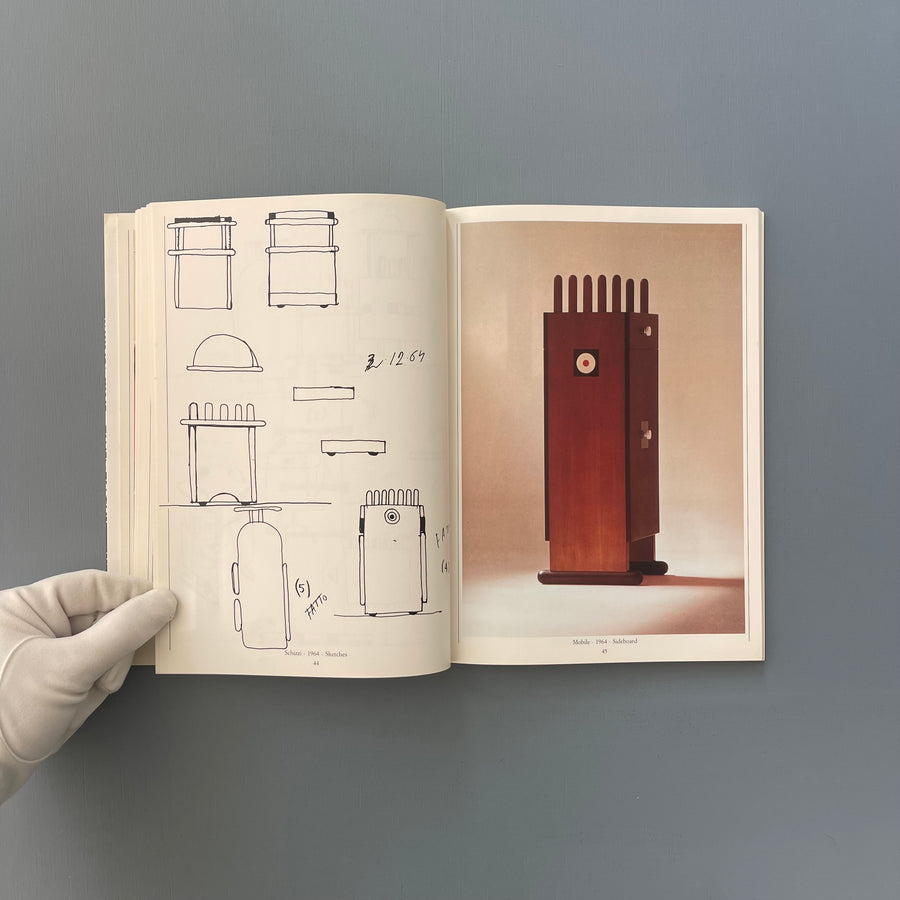 Ettore Sottsass - Mobili e Qualche Arredimento/Furniture and a Few Interiors - Mondadori 1985 - Saint-Martin Bookshop