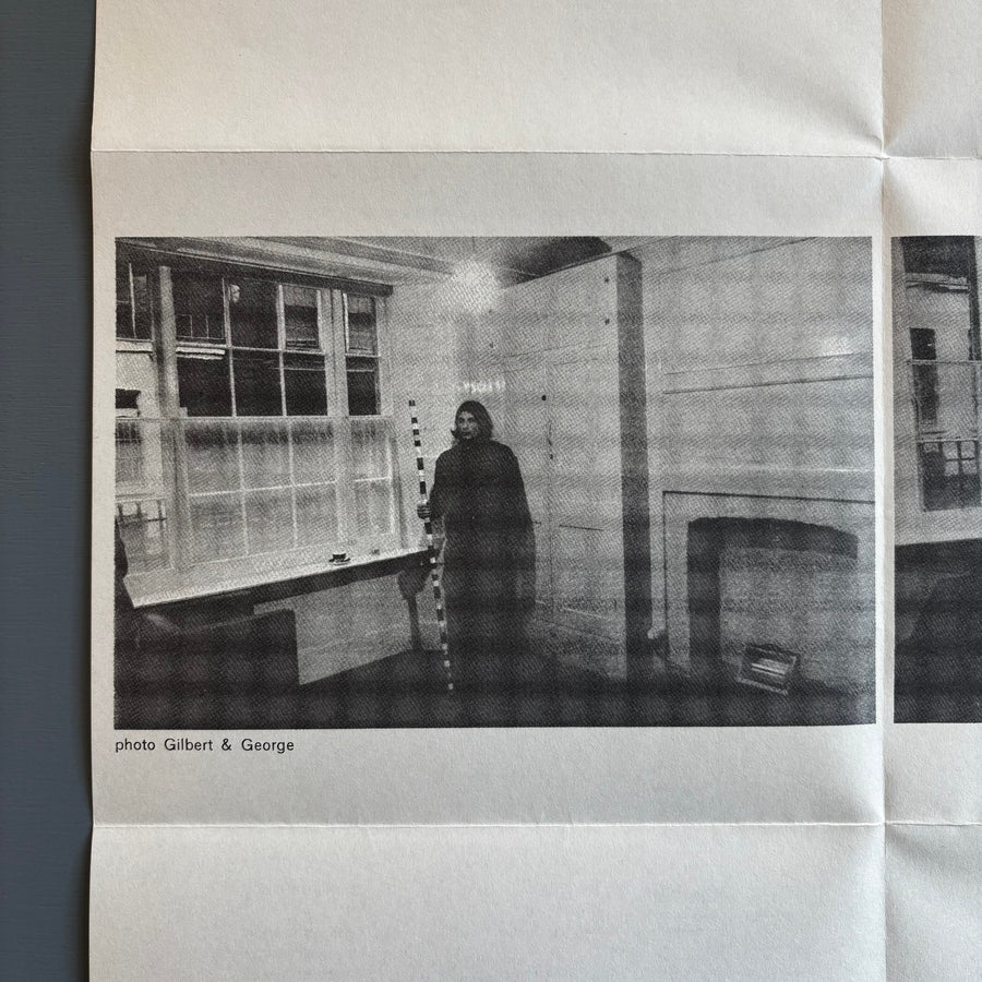 André Cadere - Documenting Cadere, 1972 - 1978 poster - Muzee 2013 - Saint-Martin Bookshop
