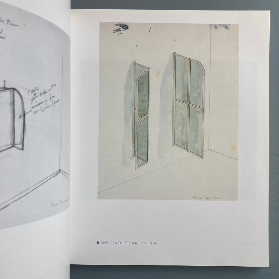 Bruce Nauman - Drawings/Zeichnungen 1965-1986 - Museum für Gegenwartskunst Basel 1986 - Saint-Martin Bookshop
