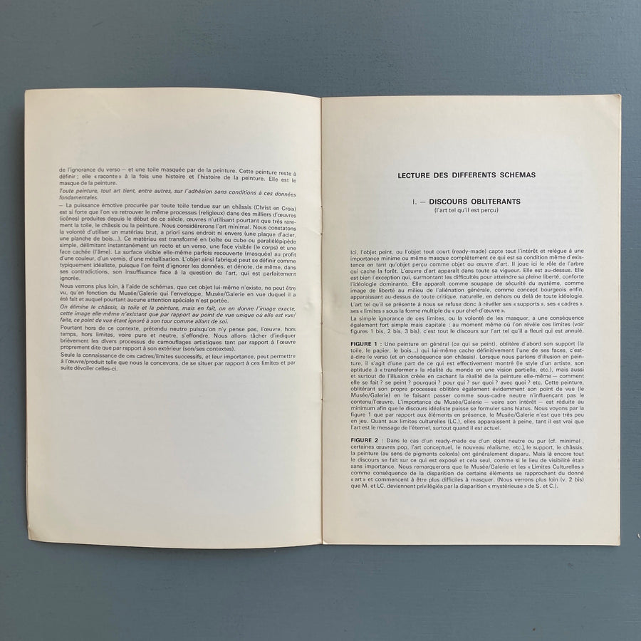 Daniel Buren - Limites Critiques - Yvon Lambert Editeur 1970 - Saint-Martin Bookshop