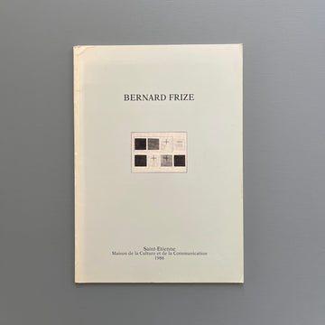 Bernard Frize - Saint-Etienne 1986 - Saint-Martin Bookshop