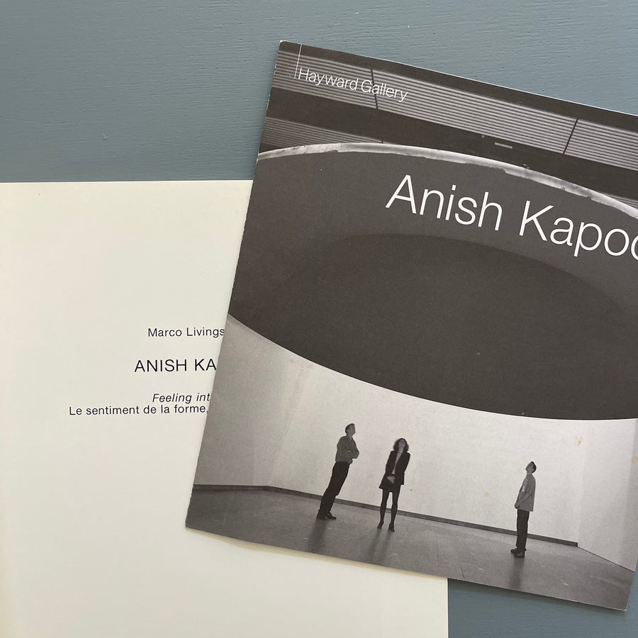 Anish Kapoor - Feeling into Form - Walker Art Gallery/Le nouveau Musée 1983 - Saint-Martin Bookshop