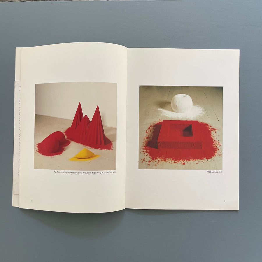 Anish Kapoor - Feeling into Form - Walker Art Gallery/Le nouveau Musée 1983 - Saint-Martin Bookshop