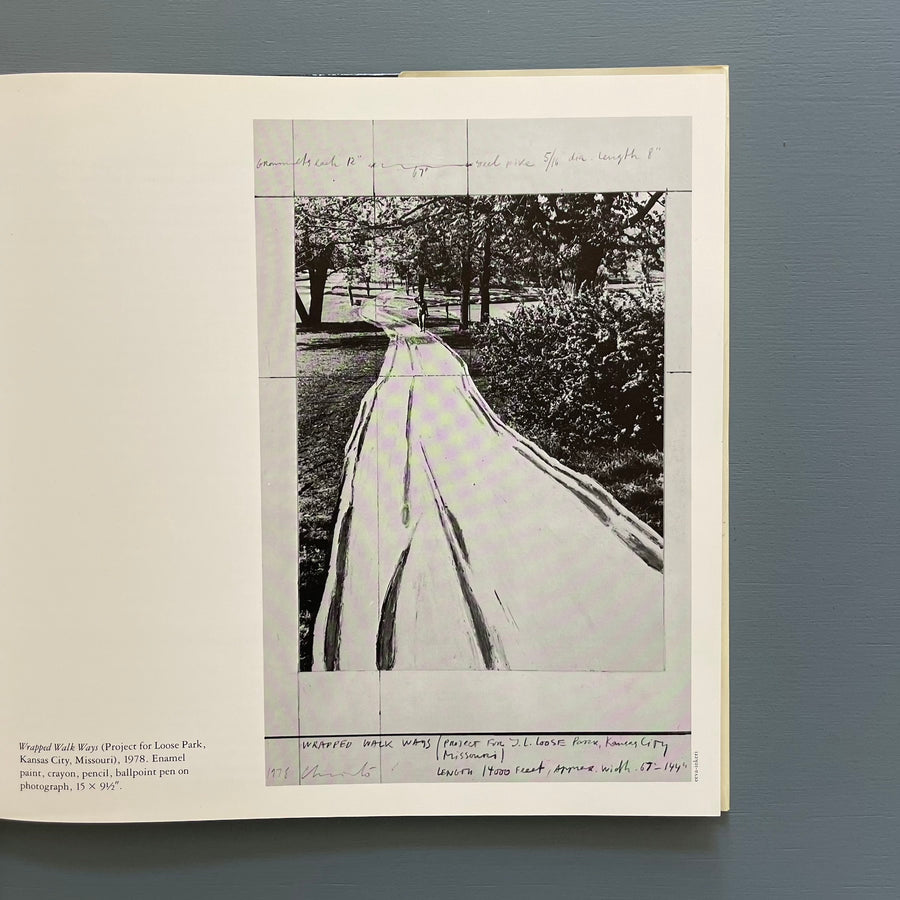 Christo - Wrapped Walk Ways Abrams 1978 - Saint-Martin Bookshop