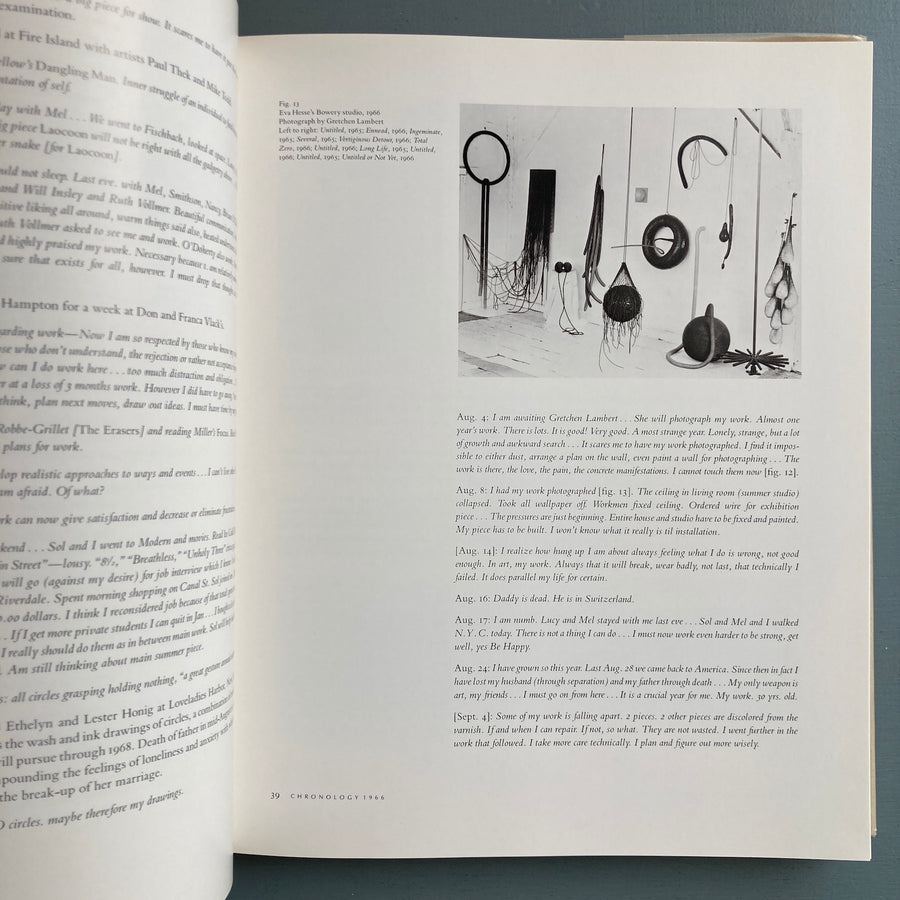 Eva Hesse: A Retrospective - Yale University Art Gallery 1992 - Saint-Martin Bookshop